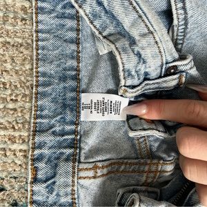 H&M loose straight high waisted pants